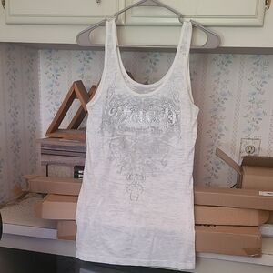 Women's White Tank Top
